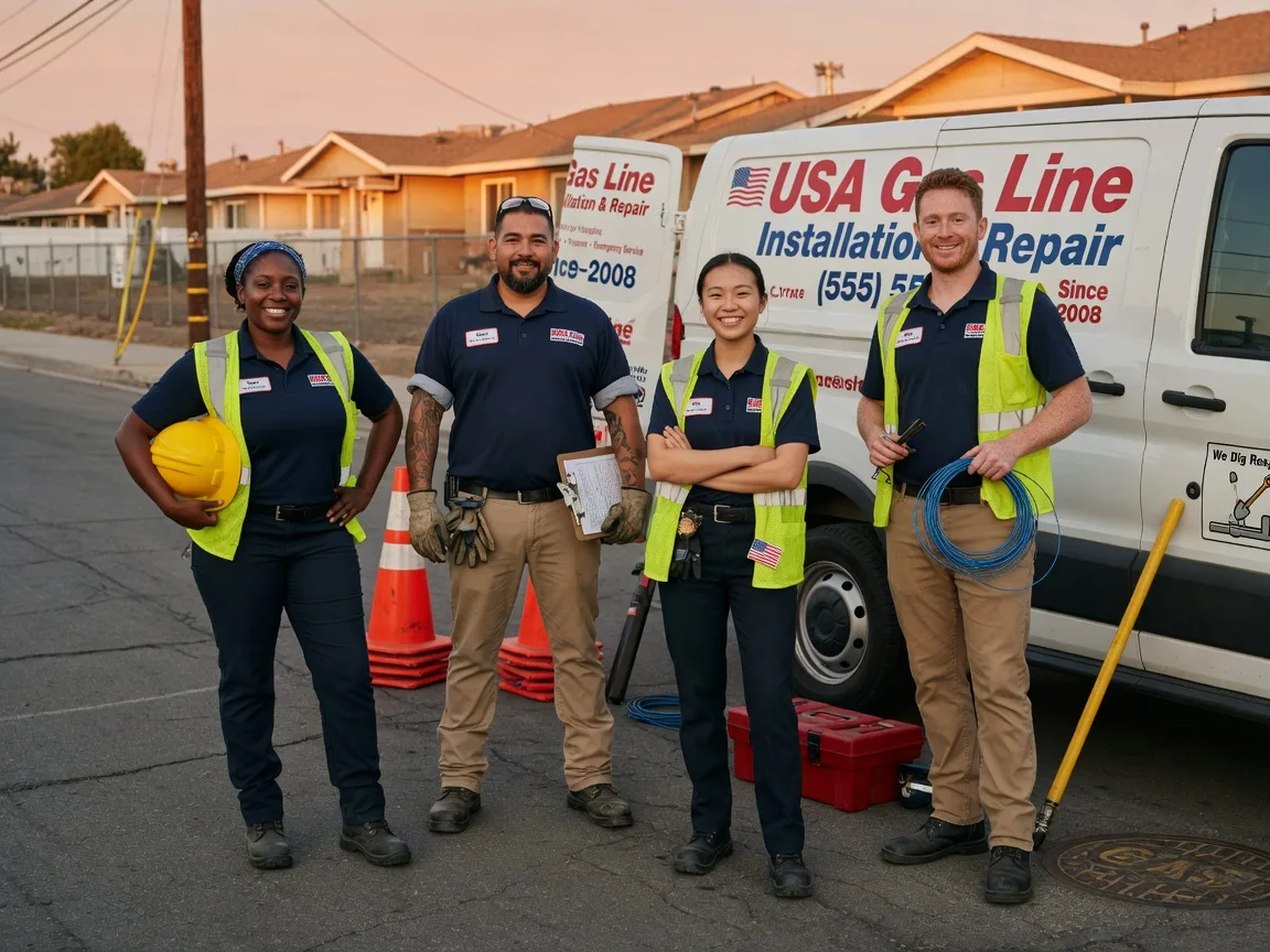 Gas Line Installation company in Elkhart, IL